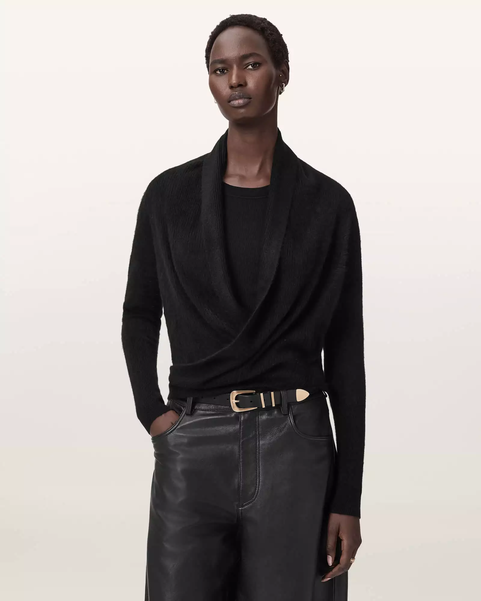 REBEL喀什米爾羊毛外套