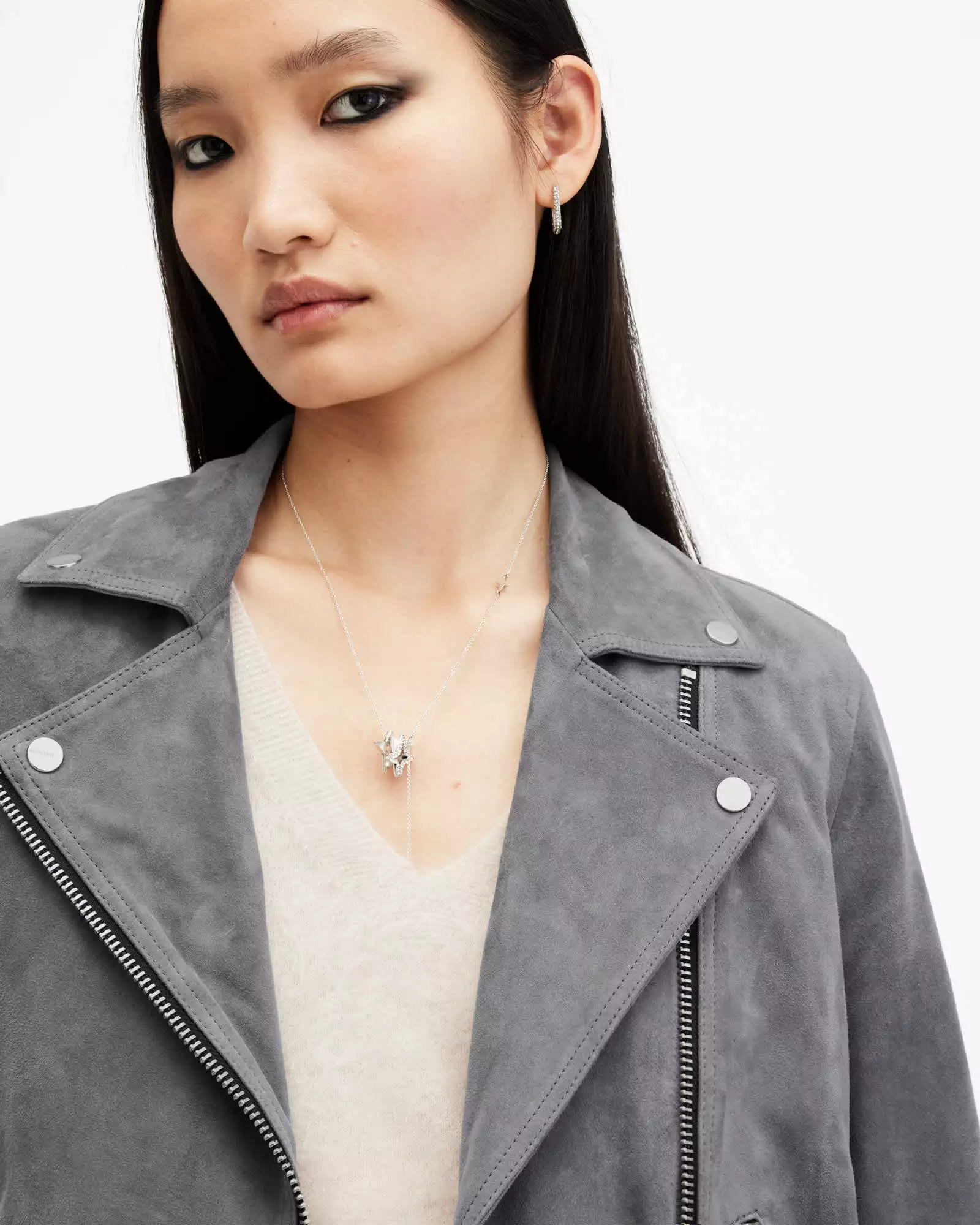 DALBY 麂皮騎士皮衣