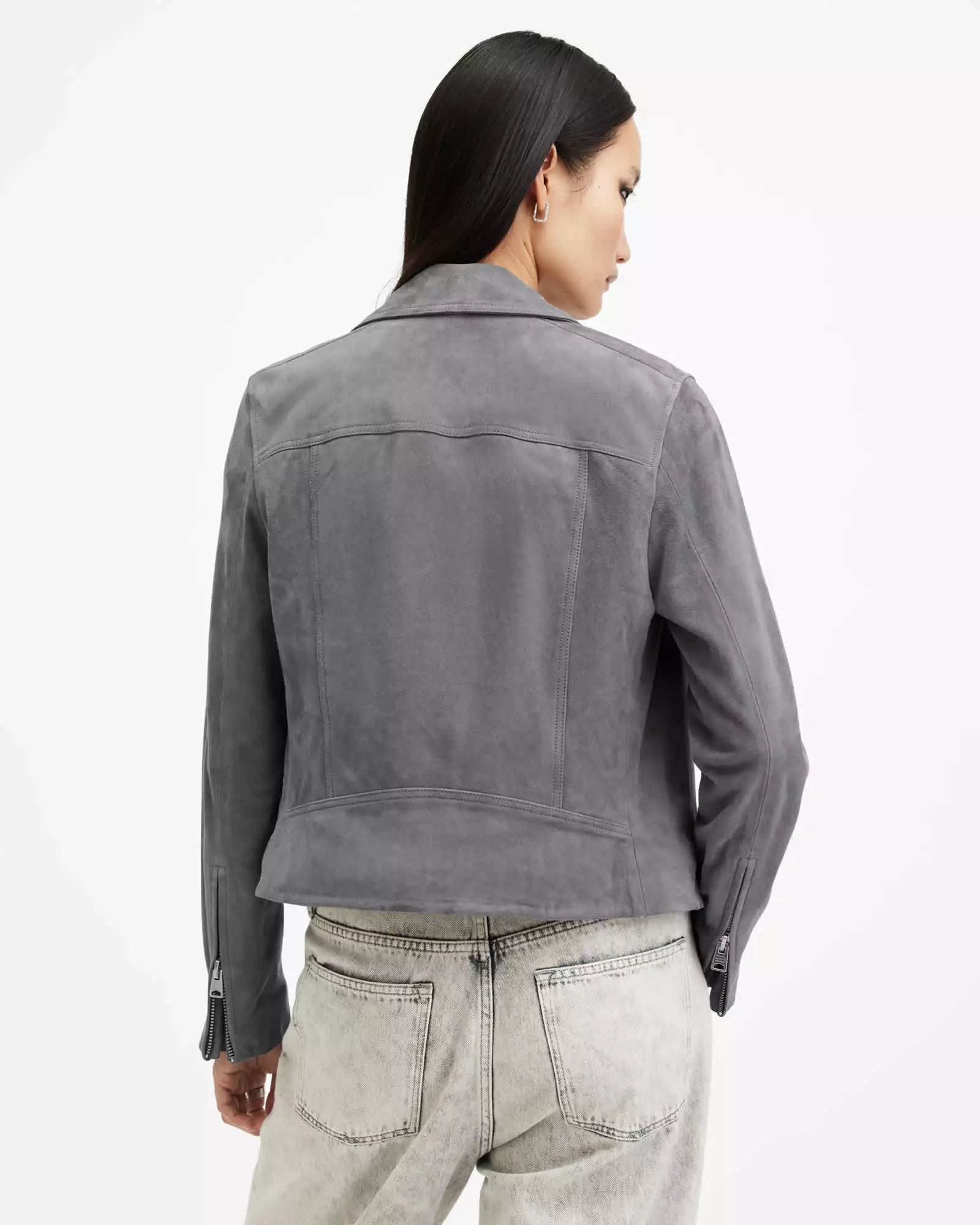 DALBY 麂皮騎士皮衣