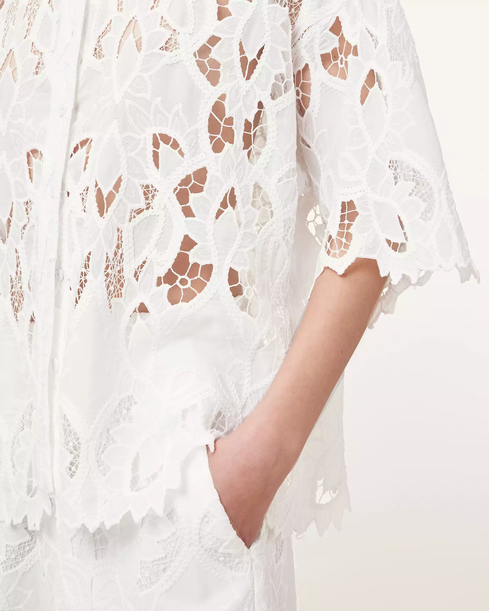 CHARLI 刺繡襯衫