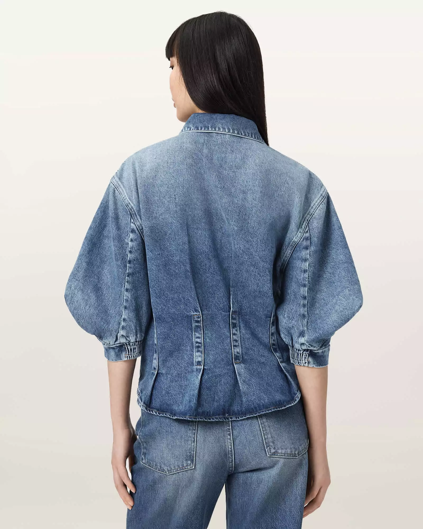 NANCY 牛仔襯衫