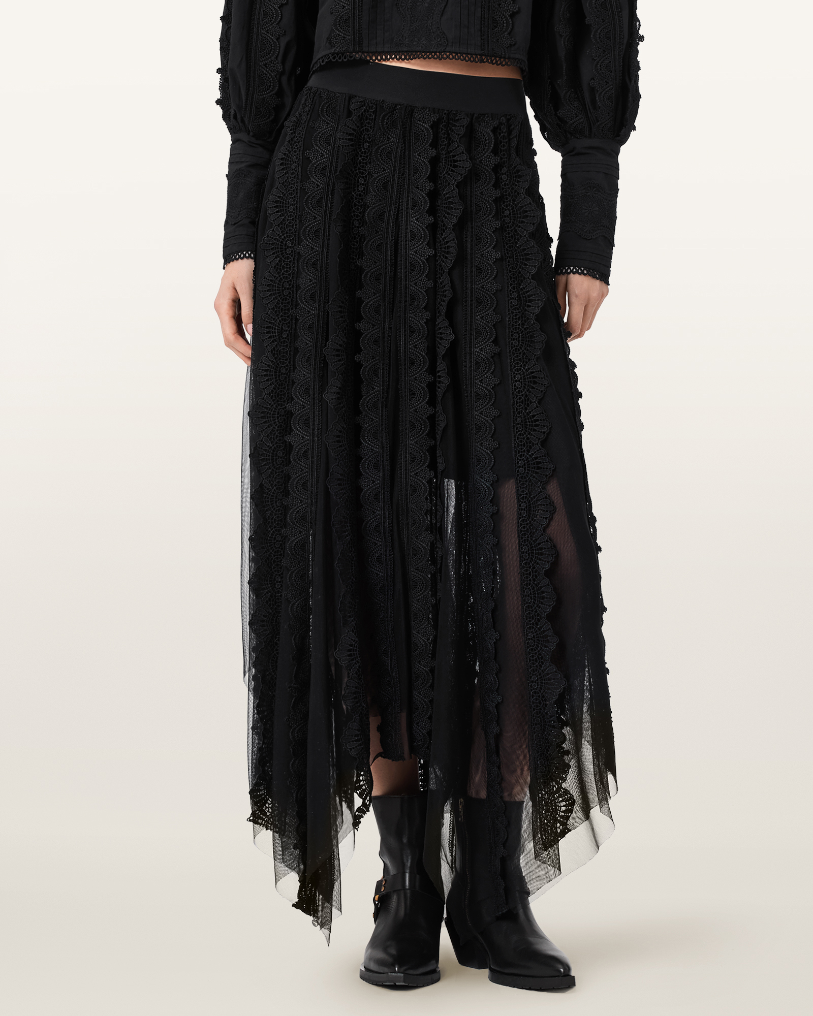 VASHTIE 蕾絲長裙