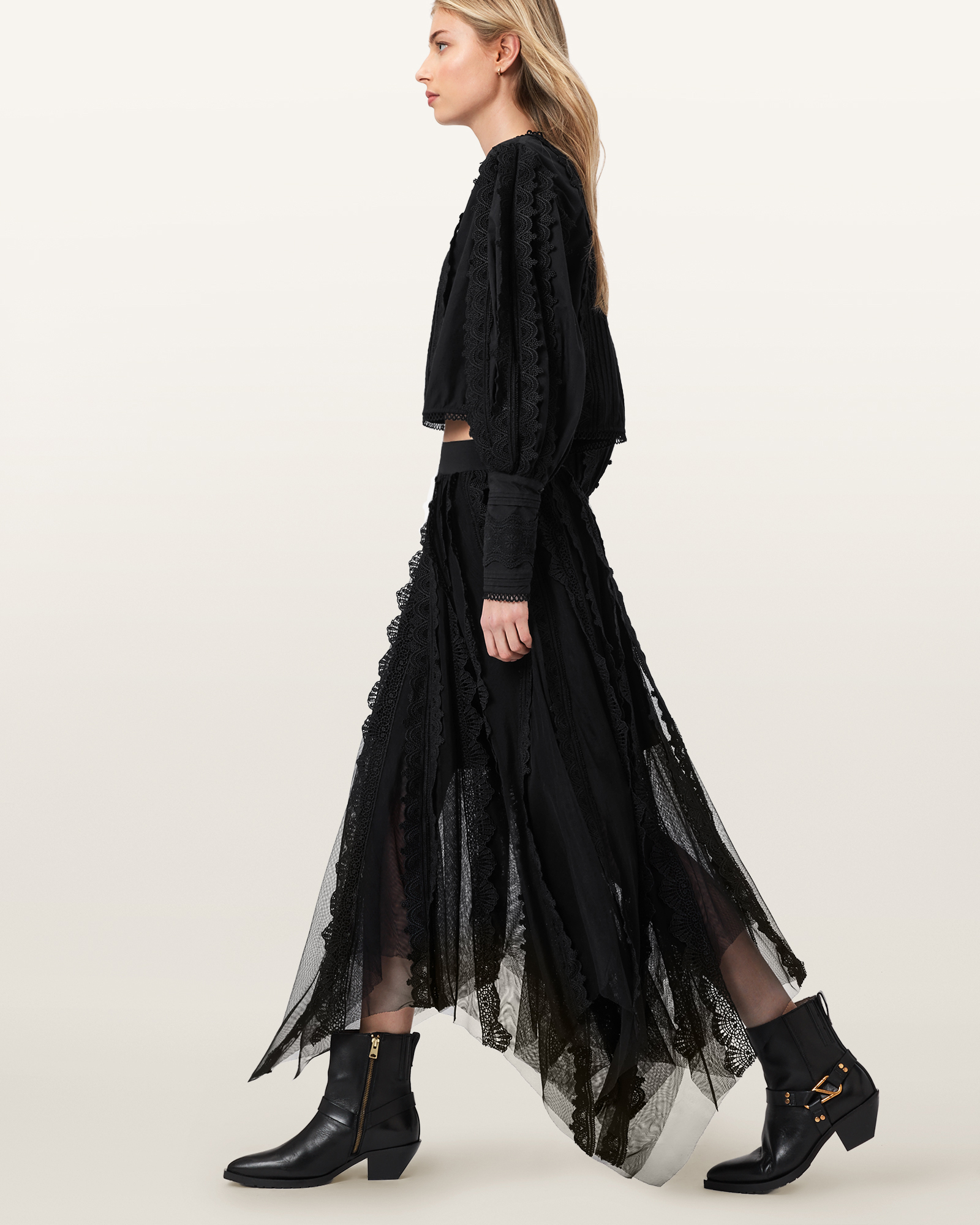 VASHTIE 蕾絲長裙