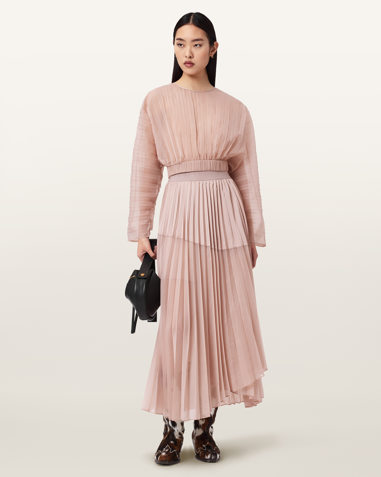 MICAELA 百褶長裙