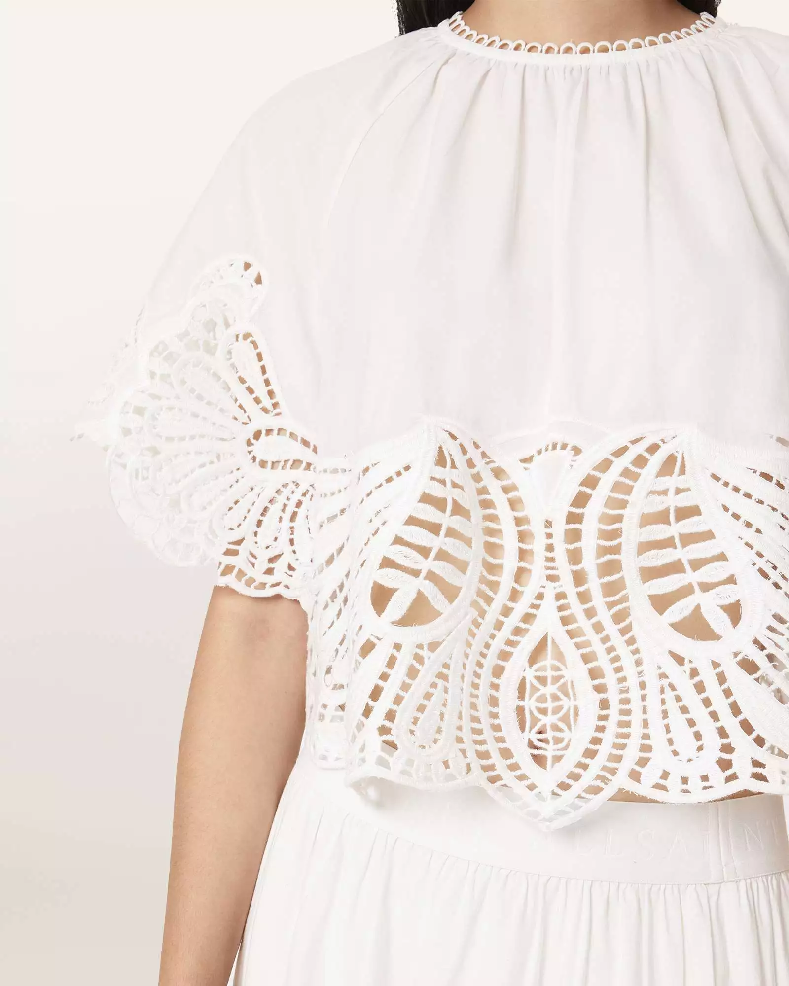 FEMI 縷空刺繡上衣