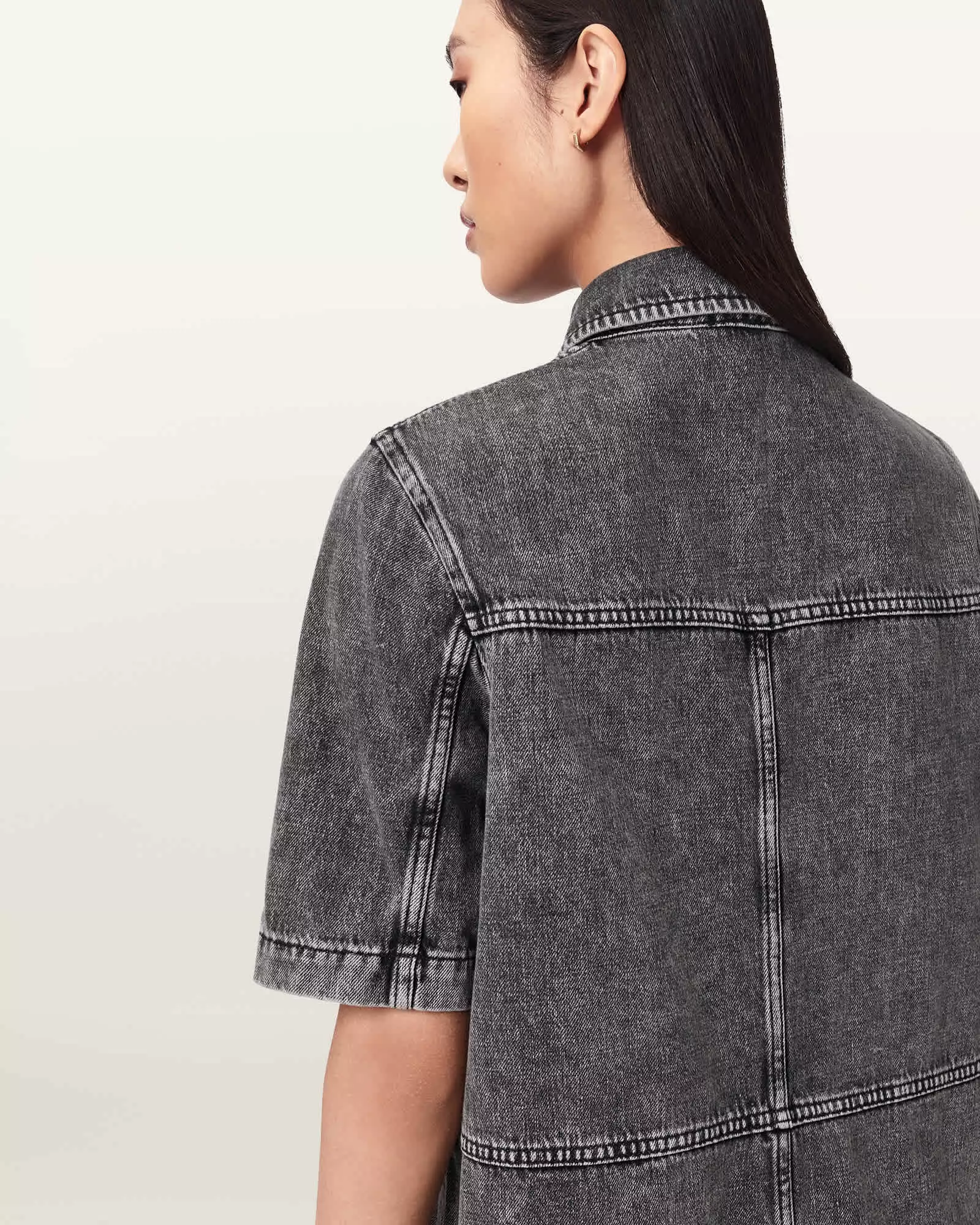 ROCK 牛仔短洋裝