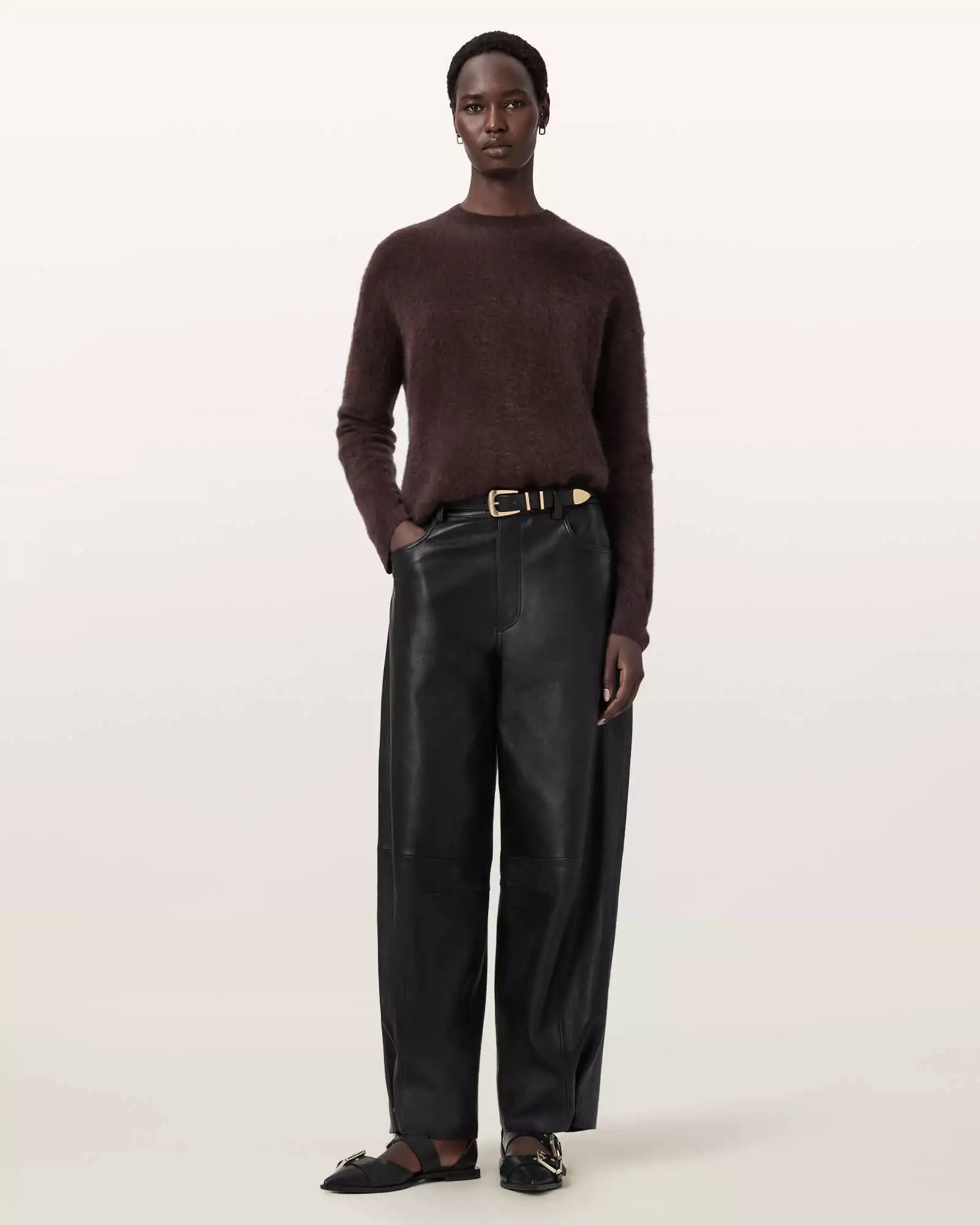 REBEL 喀什米爾針織羊毛上衣