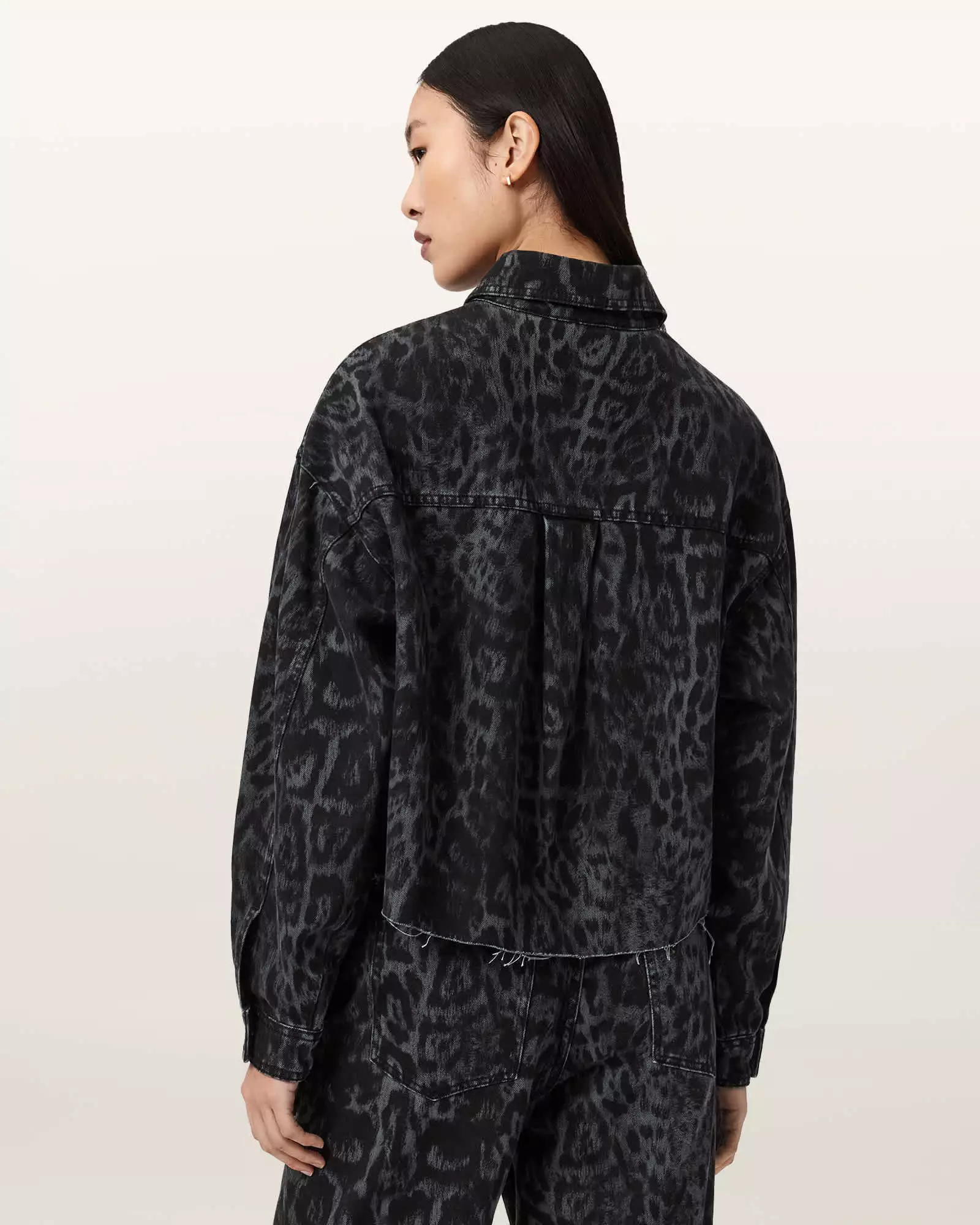 NICKY 印花牛仔外套