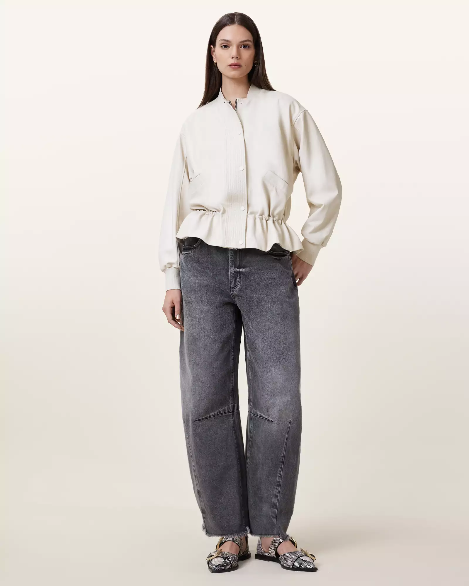 SOFI 羊皮飛行員外套