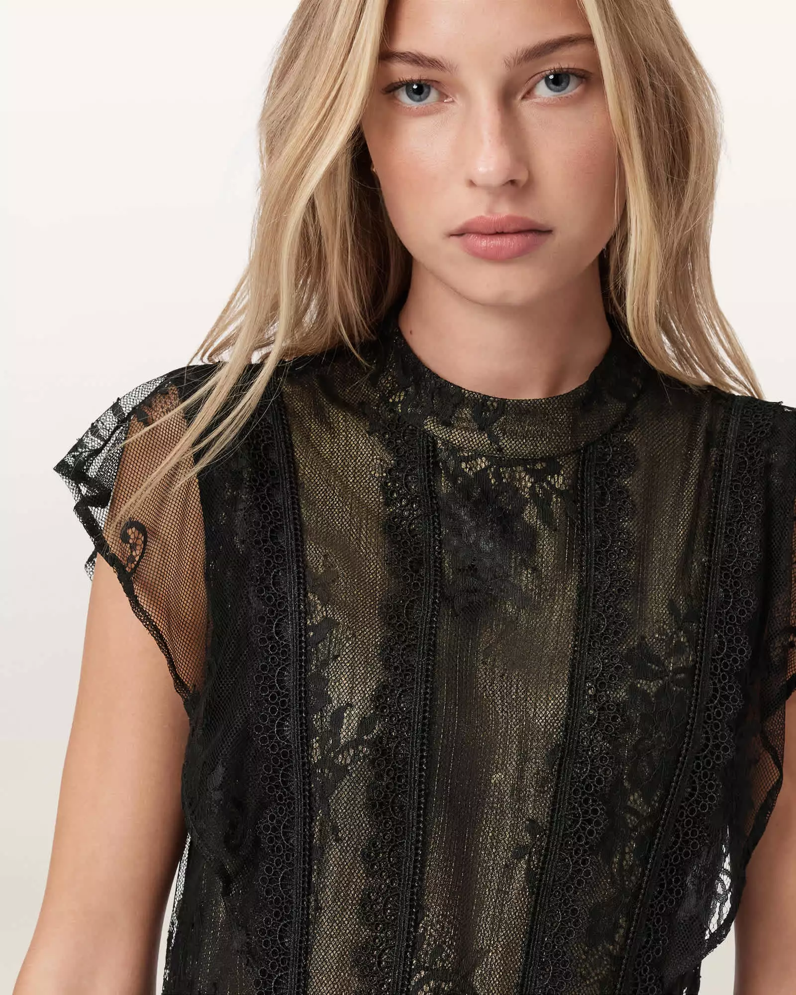 FLEUR 花卉短洋裝