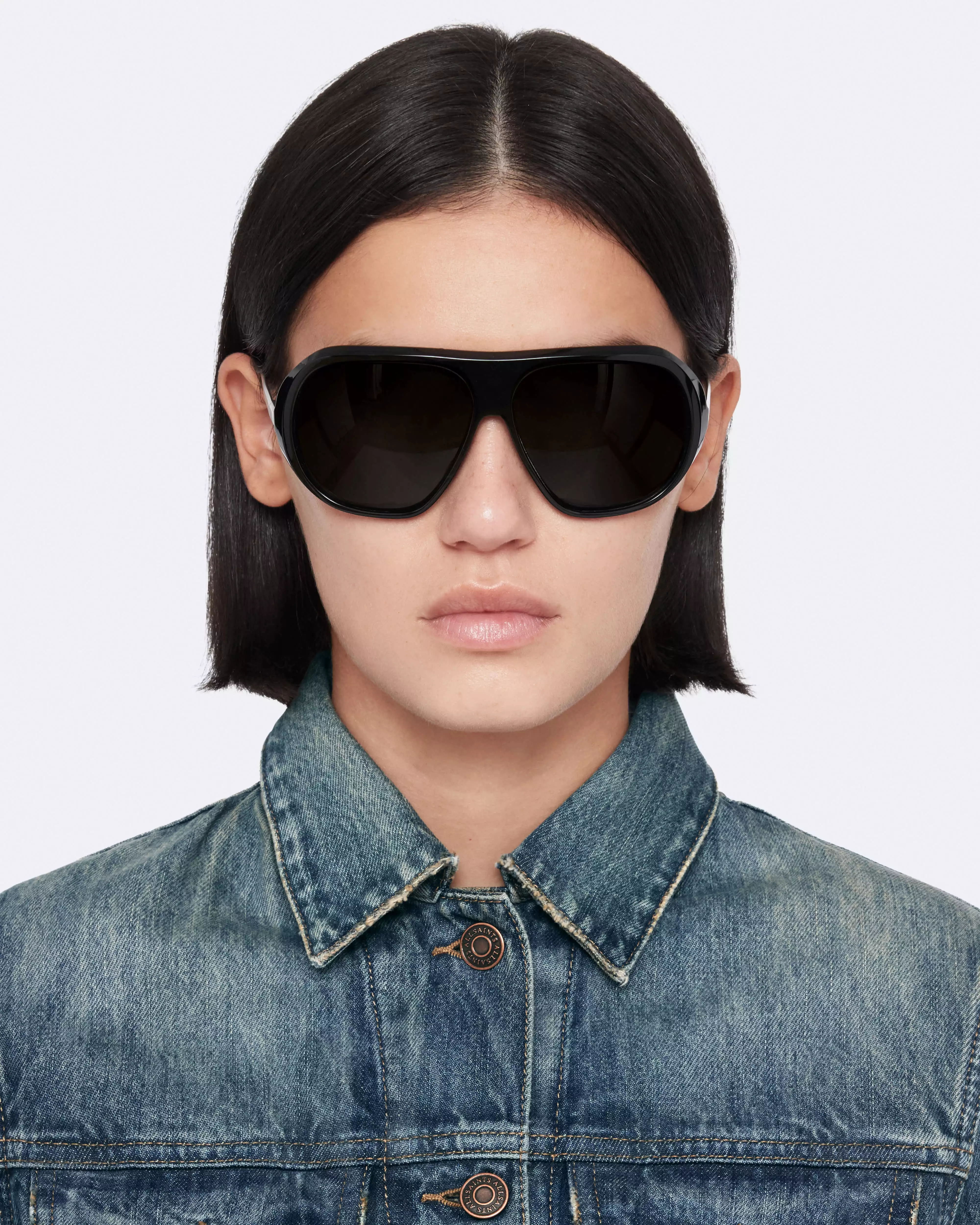 TRUCKER 刷色牛仔外套