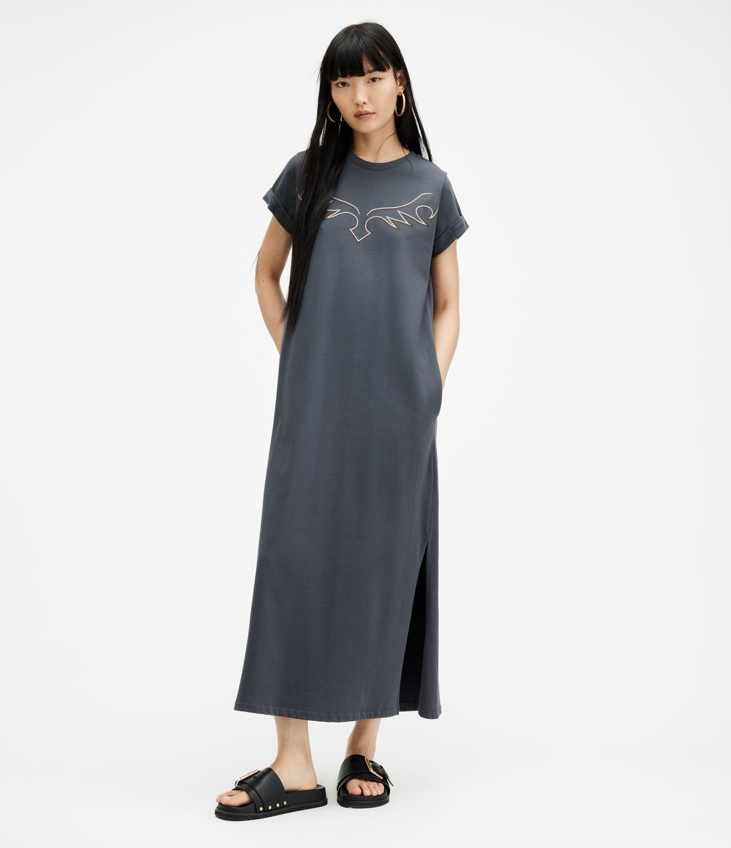 RANDAL ANNA T恤式長版洋裝