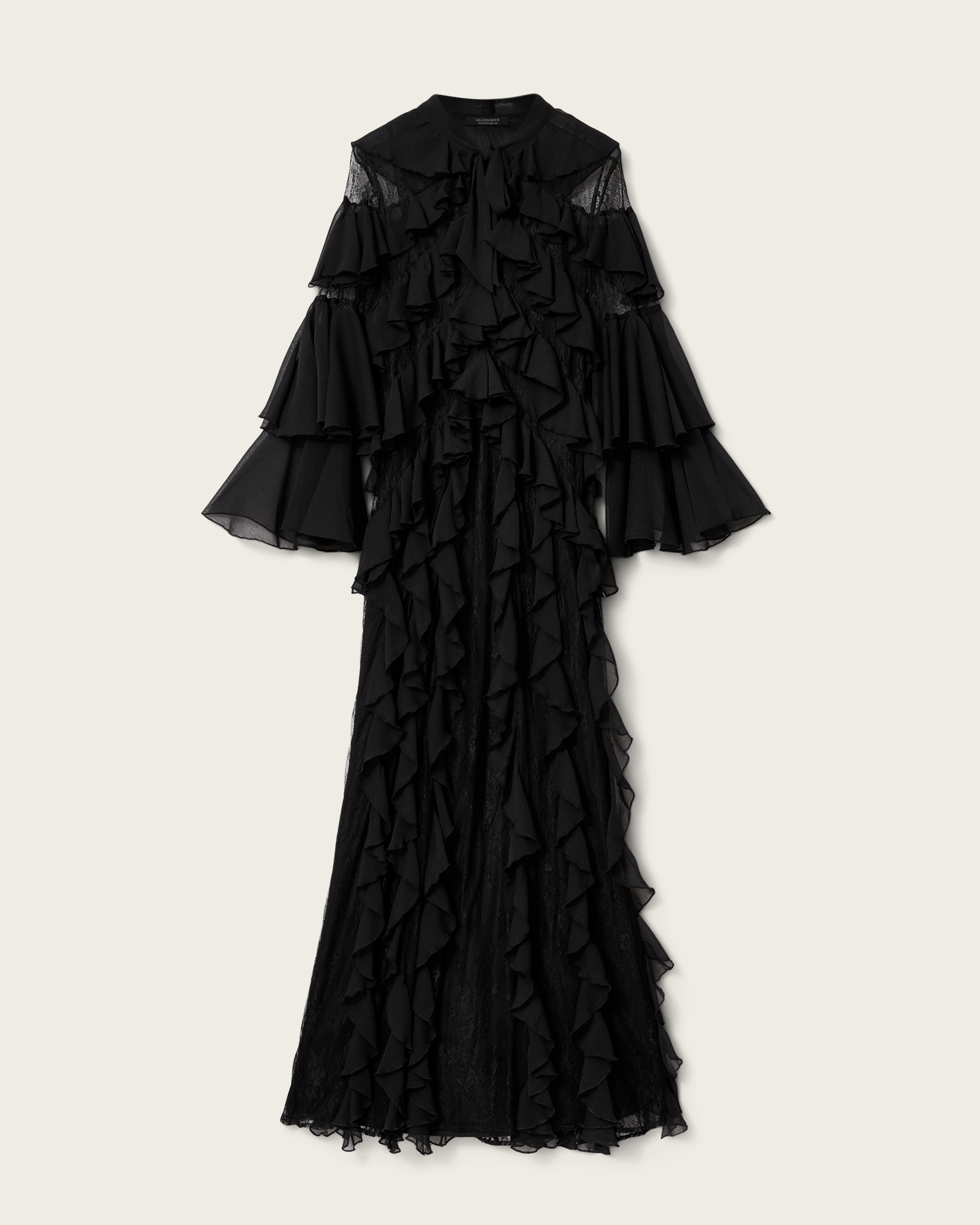 AMBI 荷葉長洋裝