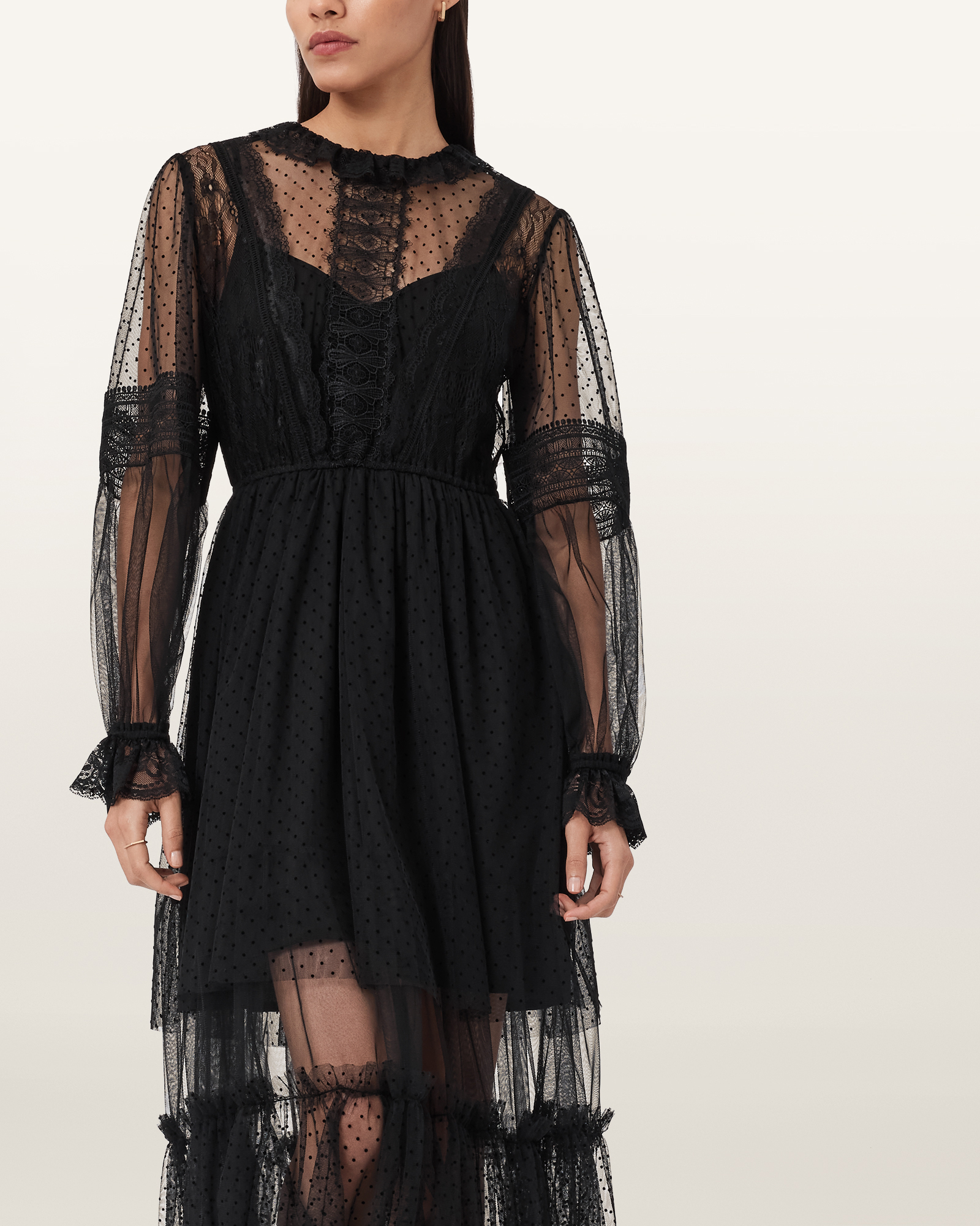 NITA 荷葉長洋裝