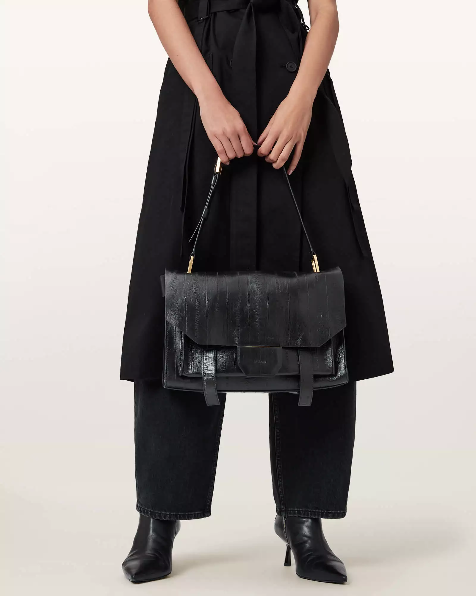 URSA EEL 皮革手提包