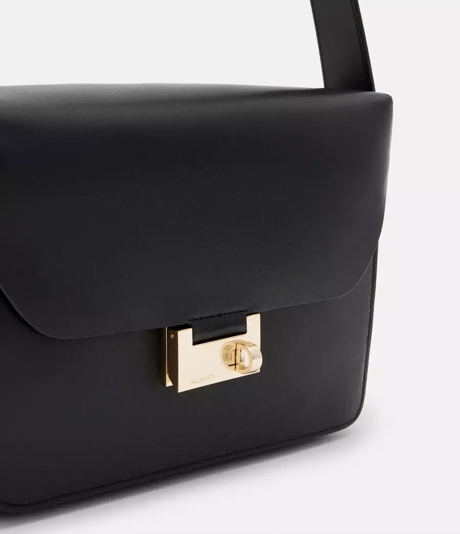 ETIENNE 牛皮斜背包