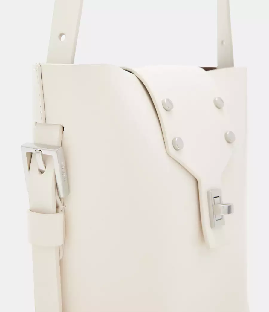 MIRO 牛皮側背水桶包