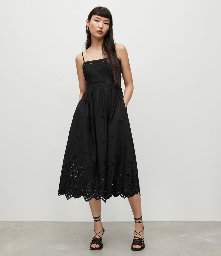 WHITLEY 中長版洋裝