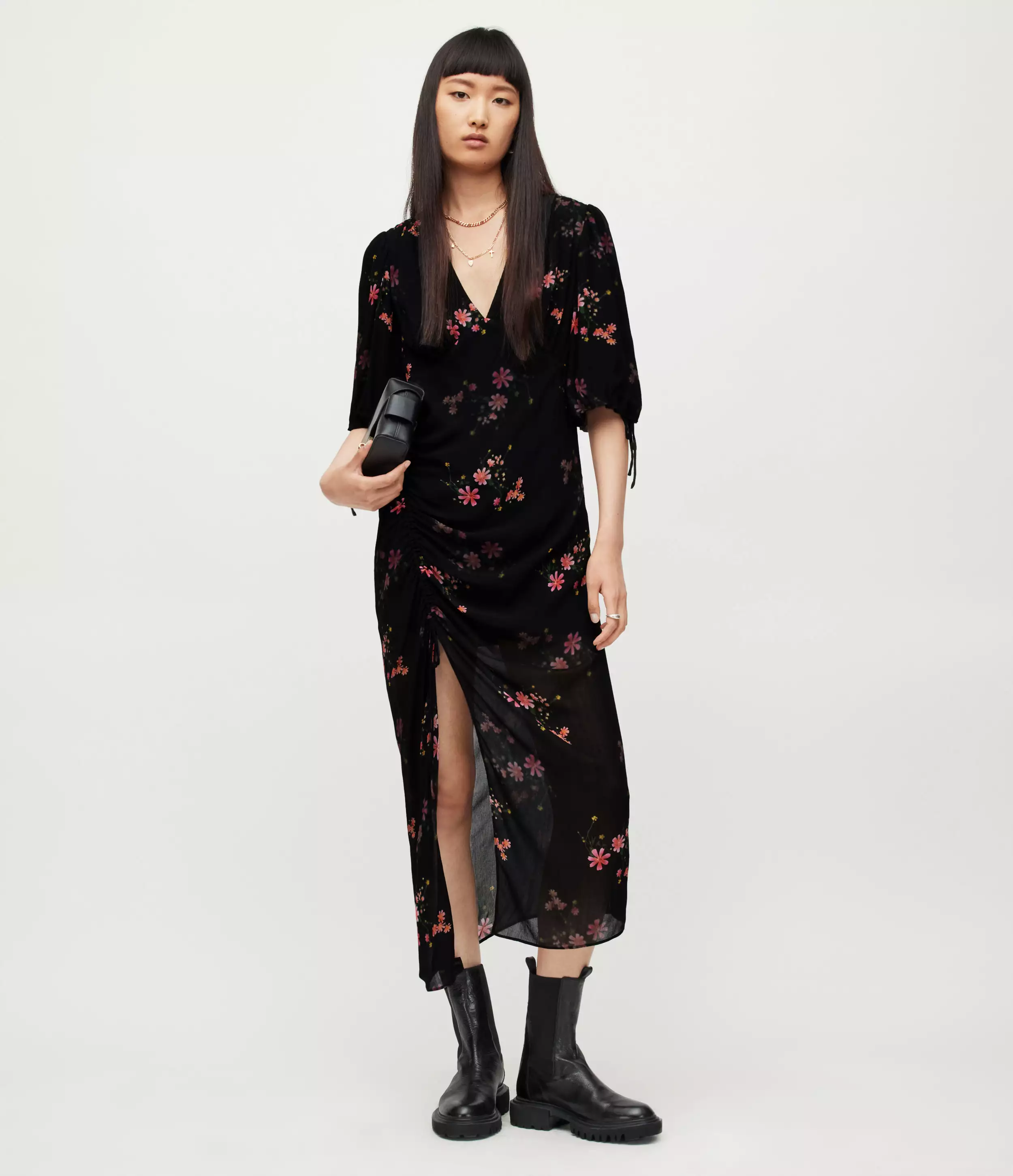 SOLANIO 印花洋裝