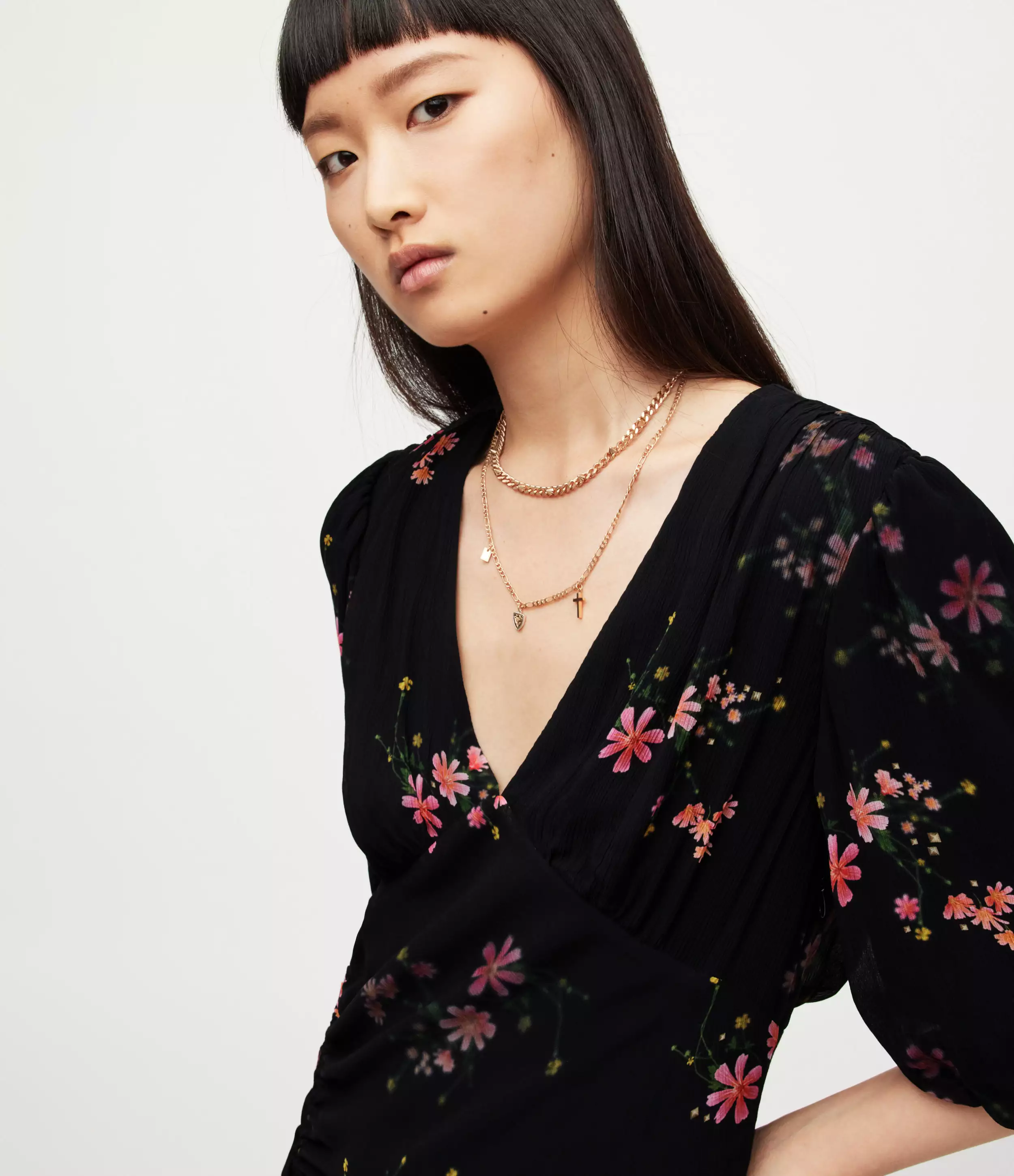 SOLANIO 印花洋裝