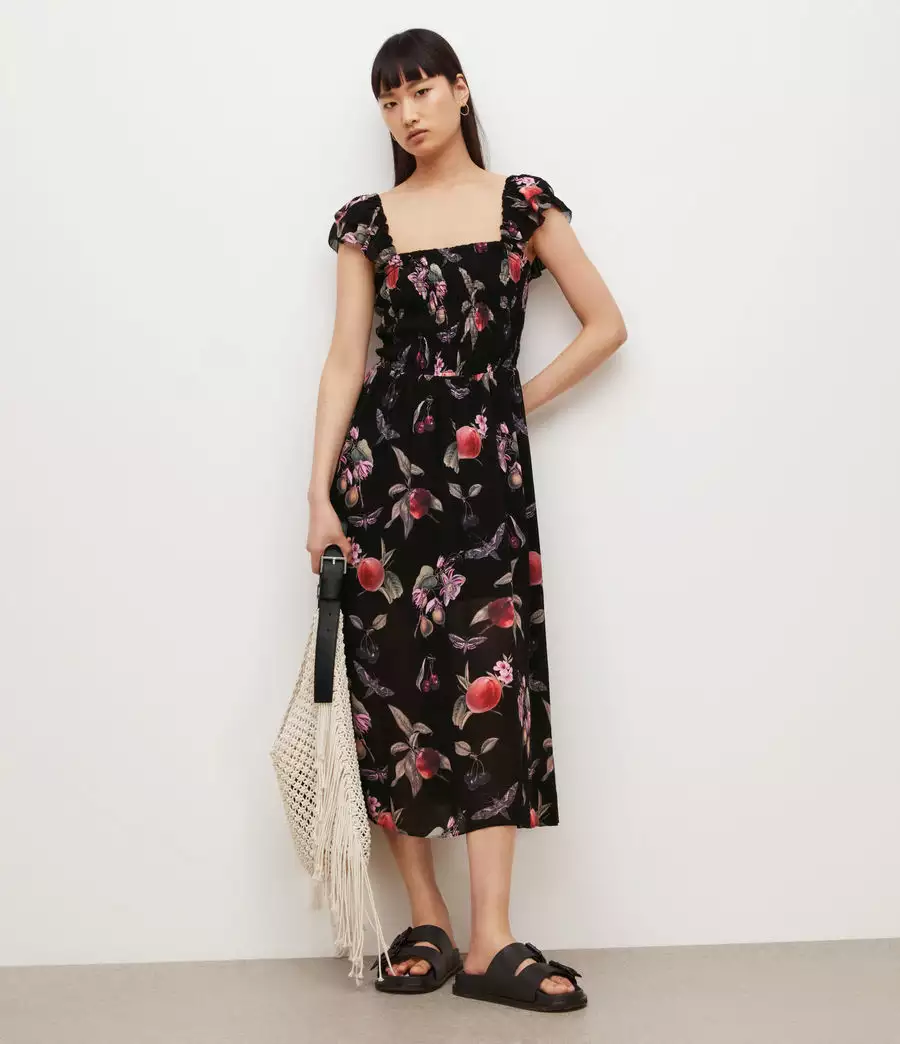 MALI SOLEIL 印花洋裝