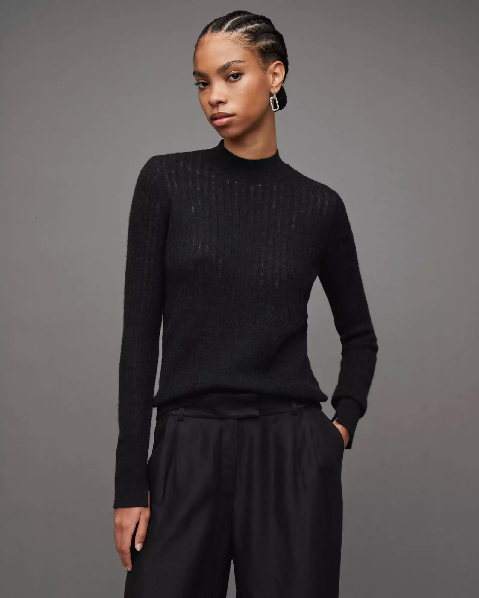 ABI 高領針織上衣